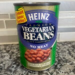😊 _Vintage Heinz Vegetarian Beans Secret Stash Tin - Fake Can Safe_